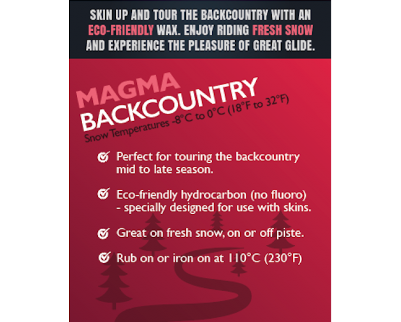 DataWax Magma Backcountry Wax110g-1